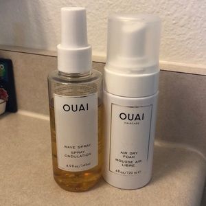 OUAI wave spray & air dry foam